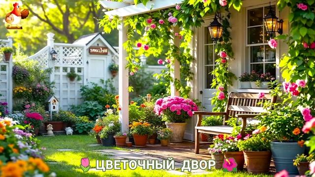 Цветы на участке и во дворе как красиво посадить фото идеи для вдохновения (274)