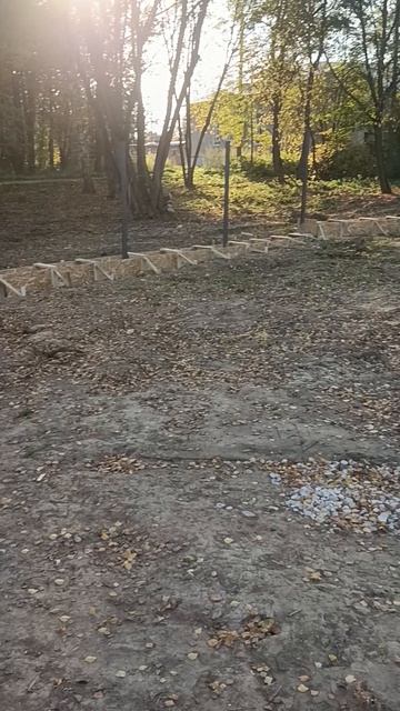 опалубки из USB для ленточного фундамента под забор