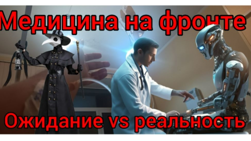 Медицина на фронте. Ожидание vs реальность. Часть 1