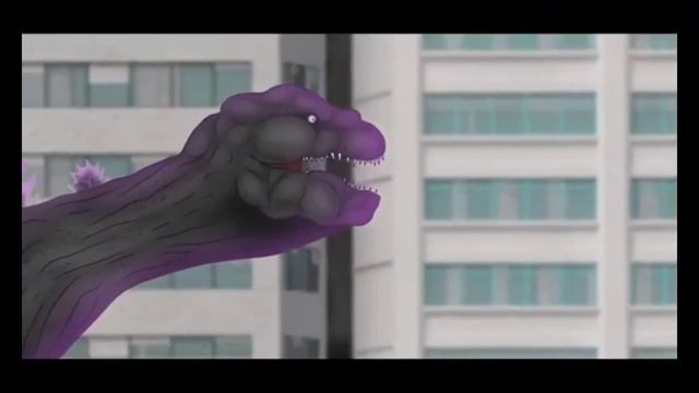 годзилла гребовидное облоко vs шин годзилла