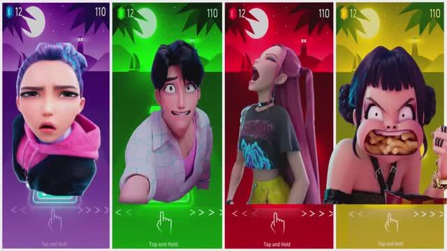 СОДА ПОП и КПОП ОХОТНИКИ под музыку COFFIN DANCE 🔥