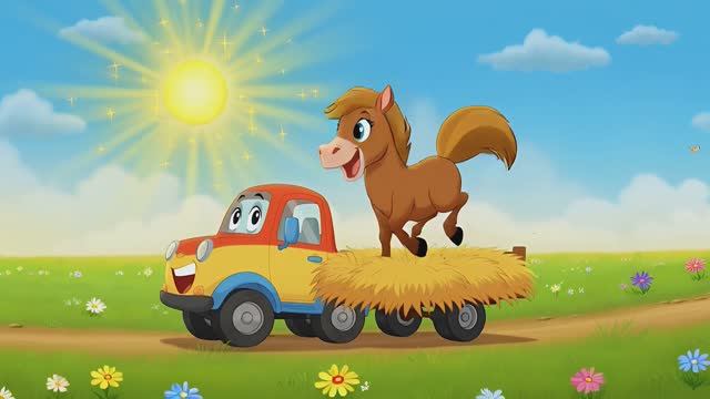 Грузовичок Чок-Чок - Угадайка животных!