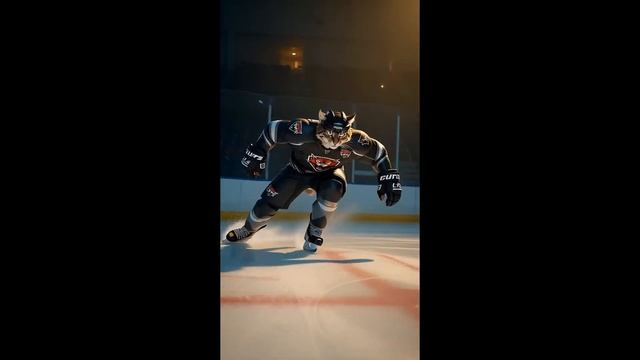 Cool tricks at the expert level. hockey fury cats
