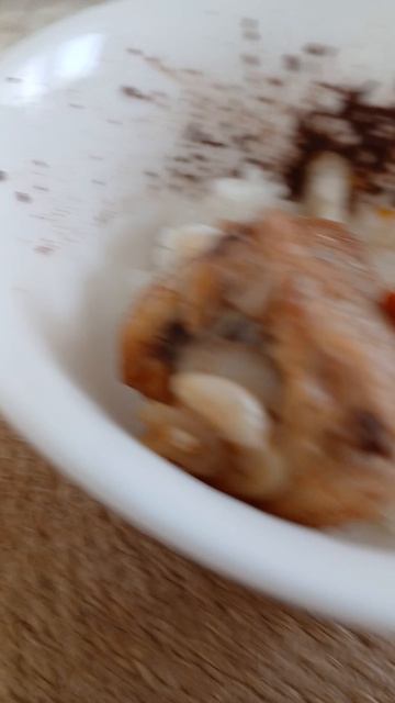 Когда хотела погреть курицу!