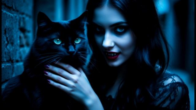 Меня укусил вампир в ночи