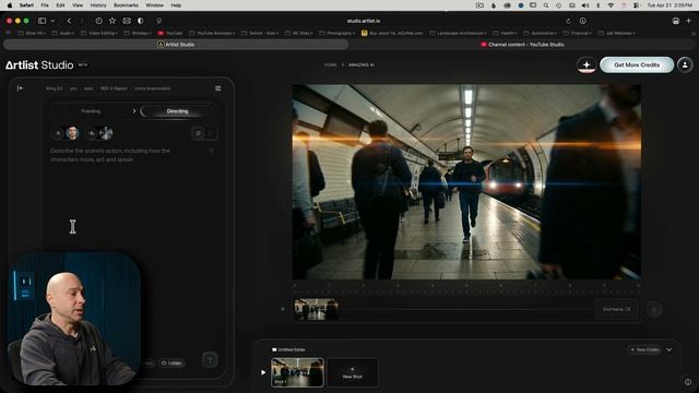 Create Cinematic AI Video in Minutes (Artlist Studio Test)