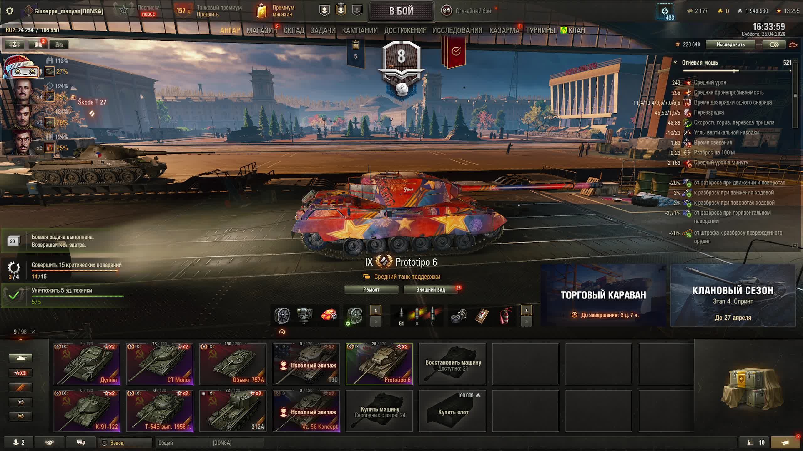 Девятые уровни | Мир танков