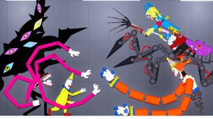 Эта битва клоунов АБСОЛЮТНО БЕЗУМНА: КЕЙН ПРОТИВ ПРОТОТИПА и остальные | People Playground