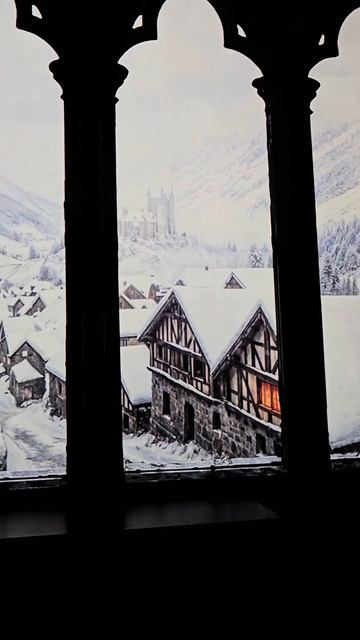 Вид из окна замка 👀💥✨️😻🤩🤩🤩♥️🔥✨️ #projection #shorts #hogwarts