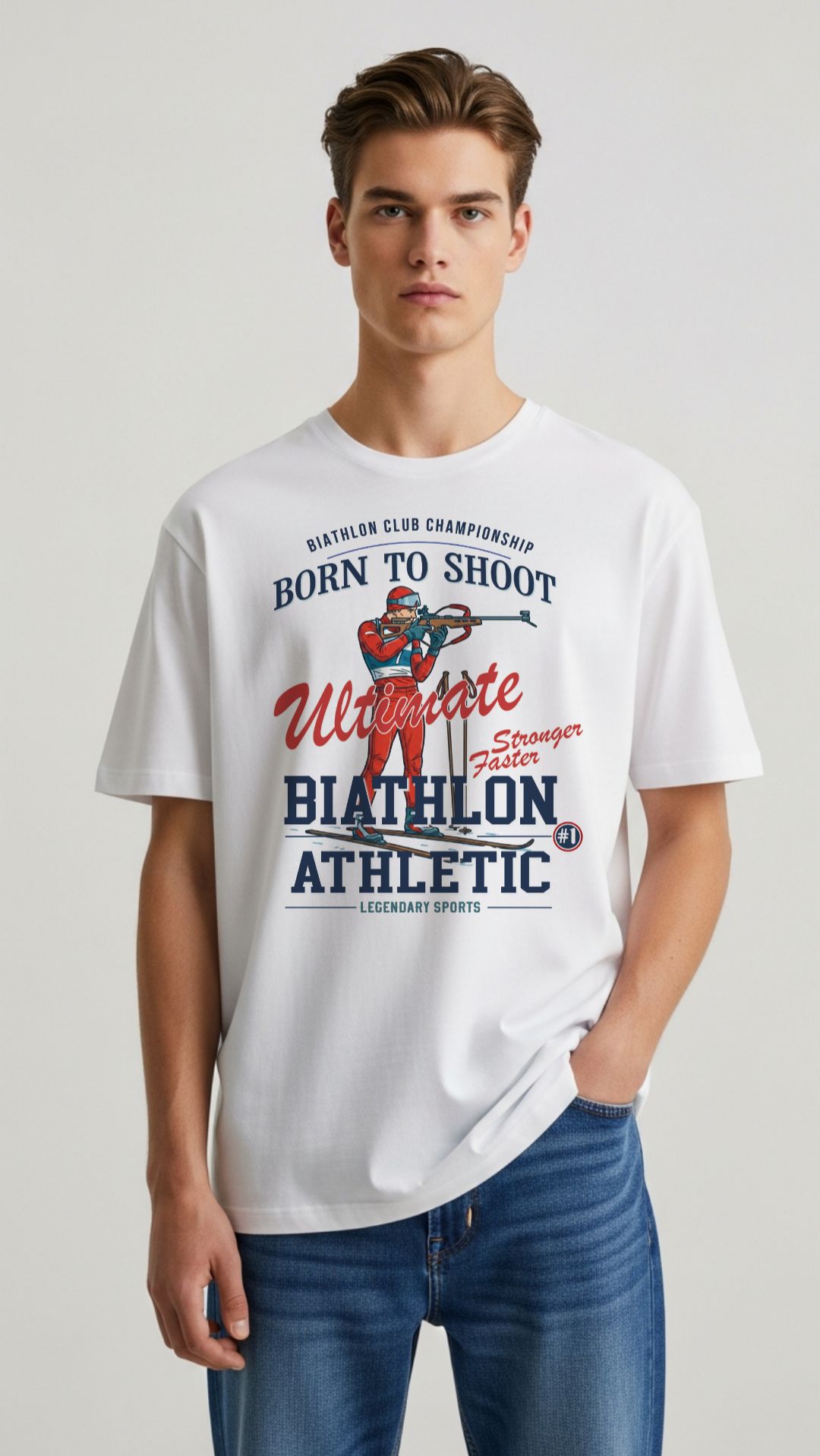 Футболка «Мастер биатлон»