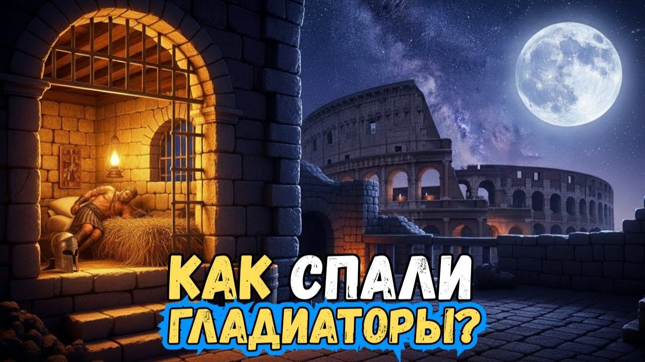 Ночь в казармах Римских гладиаторов🌛Лекция для сна
