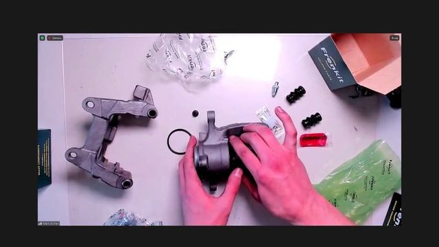 Правильная замена ремкомплекта тормозного суппорта