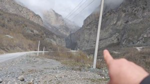 Северная Осетия место схода ледника.