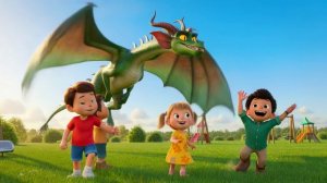 🐉 Сегодня к нам прилетел дракон!