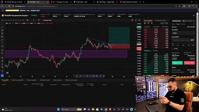 Розыгрыш 10-ти проп счетов по $10к | Торгую на проп счетах Hash Hedge