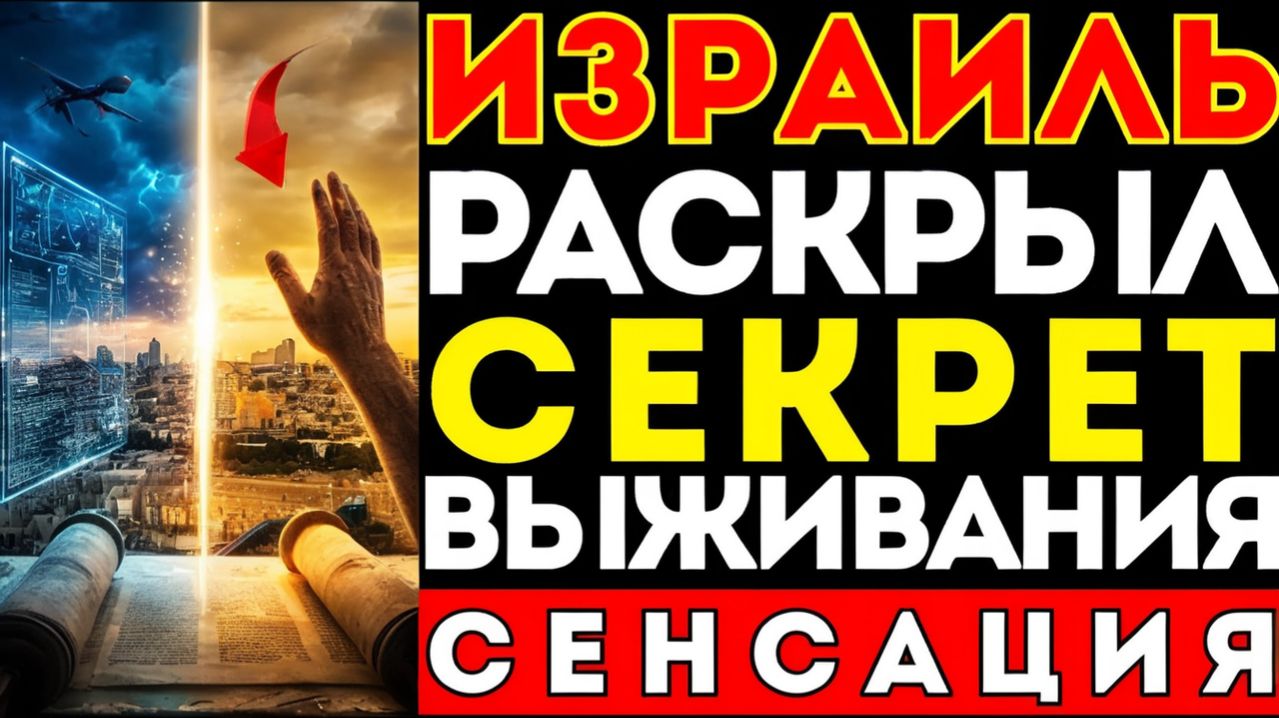 ПОКА МИР СПОРИЛ О РЕЛИГИИ — Израиль объединил Бога и Технологии. Секрет, который скрывали 77 лет.