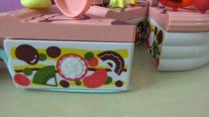 Тортик для кукол со свечками и печеньками! Cake for the dolls with candles and cookies