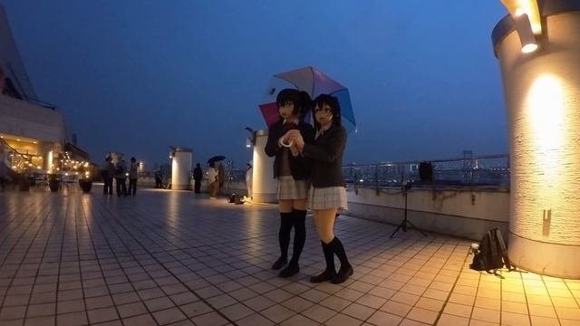 Вечерняя уличная фотосессия для кигуруми-кукол.)