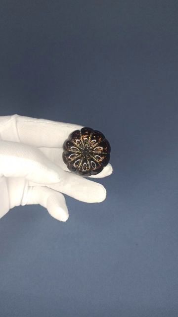 Пуговицы темно-серые (размер№50), Артикул 02474