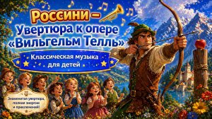 Россини – Увертюра к опере «Вильгельм Телль» | Классическая музыка для детей