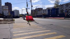 Подготовка к открытию объездной дороги на площадке Луганская Бирюлёвской линии