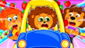 Маша и Леопольд. Цветная тележка в супермаркете - Мультик для детей - Lion Family на русском