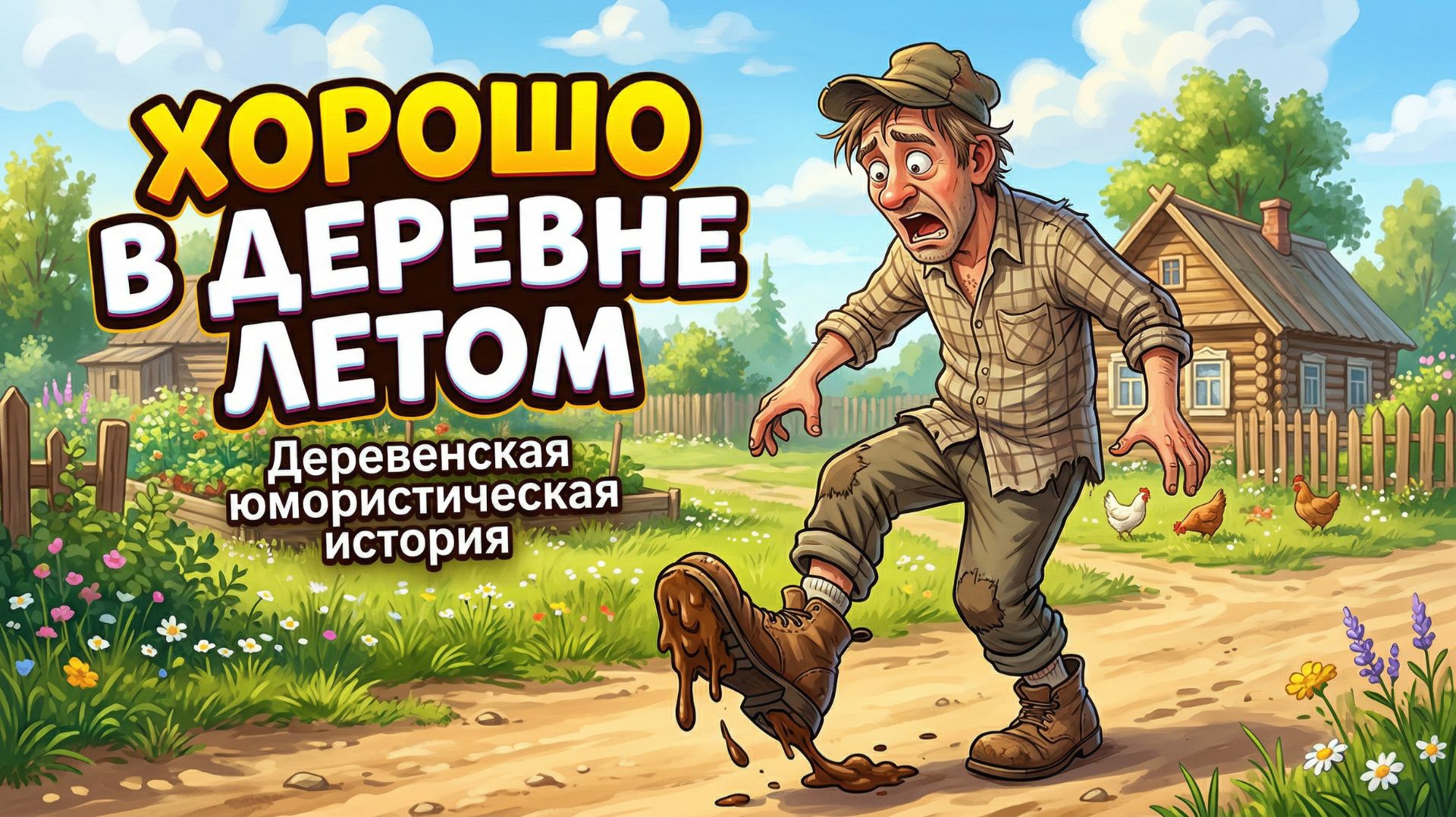 Хорошо в деревне летом - Колхозный панк (Смешная песня 2026)
