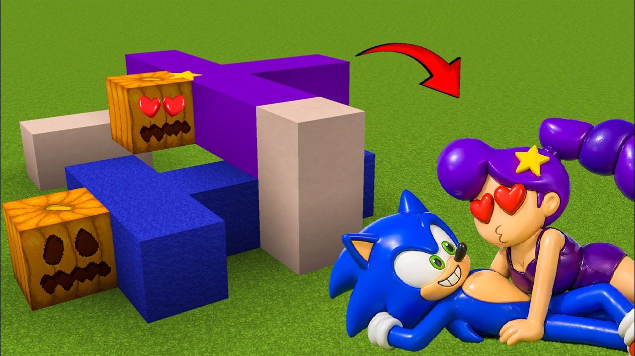 ЛИЛИ Ловербрейдс из Poppy Playtime ЛЮБИТ ШИН СОНИКА??! - Minecraft