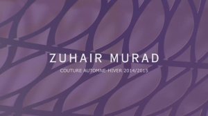 Показ женской коллекции Zuhair Murad осень-зима 2014-2015