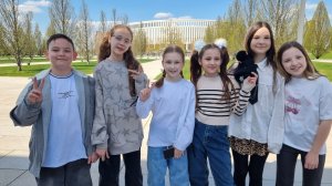 Я со своим 4 классом в парке Галицкого!