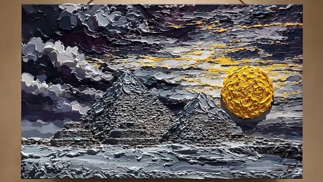 3д картина Египет Пирамиды Место Силы, хочешь прилив энергии и поднятия настроения