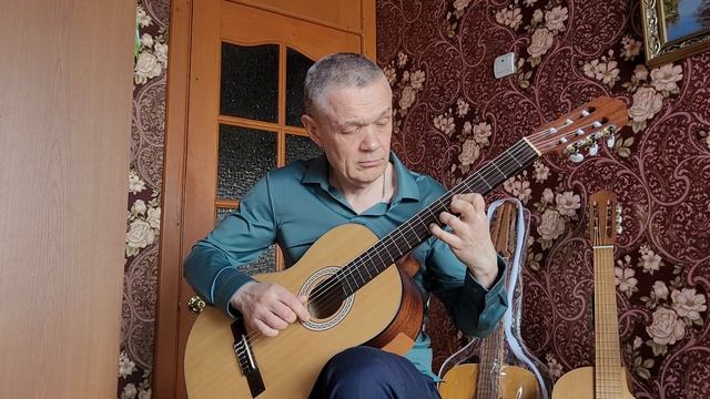 Сонет для клавесина с оркестром Евгения Доги на классической гитаре. Переложение В. Максименко