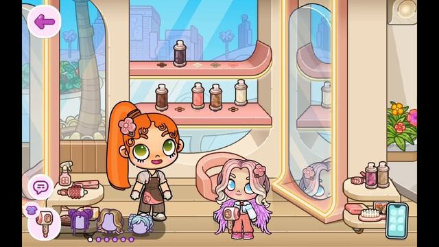 обновление avatar world! новая парикмахерская!