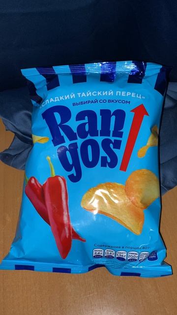 СЛАДКИЙ ТАЙСКИЙ ПЕРЕЦ RANGOS ЧИПСЫ КАРТОФЕЛЬНЫЕ ИЗ БЕЛАРУСИ! РАНГОС ВЫБИРАЙ СО ВКУСОМ! СНЕКИ НОВЫЕ