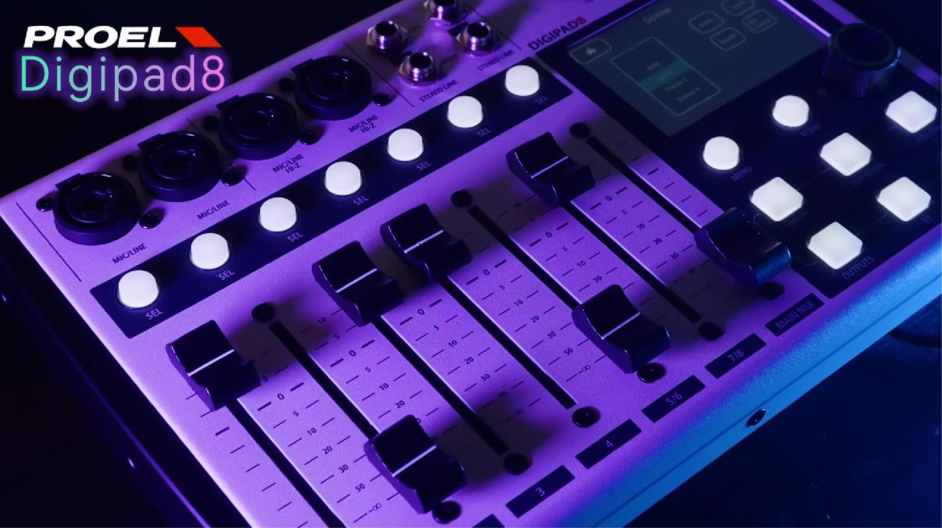 Proel Digipad 8 Обзор, практические занятия (перевод)