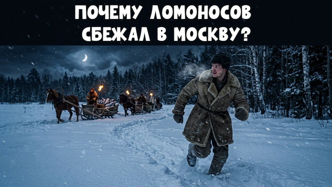 Он сбежал из дома в 19 лет и стал гением. Как Ломоносов это сделал?