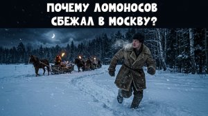 Он сбежал из дома в 19 лет и стал гением. Как Ломоносов это сделал?