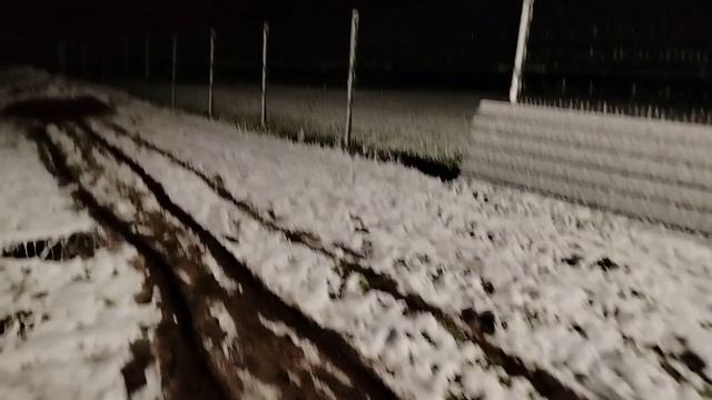 Хлопочу по хозяйству. Апрельская метель.