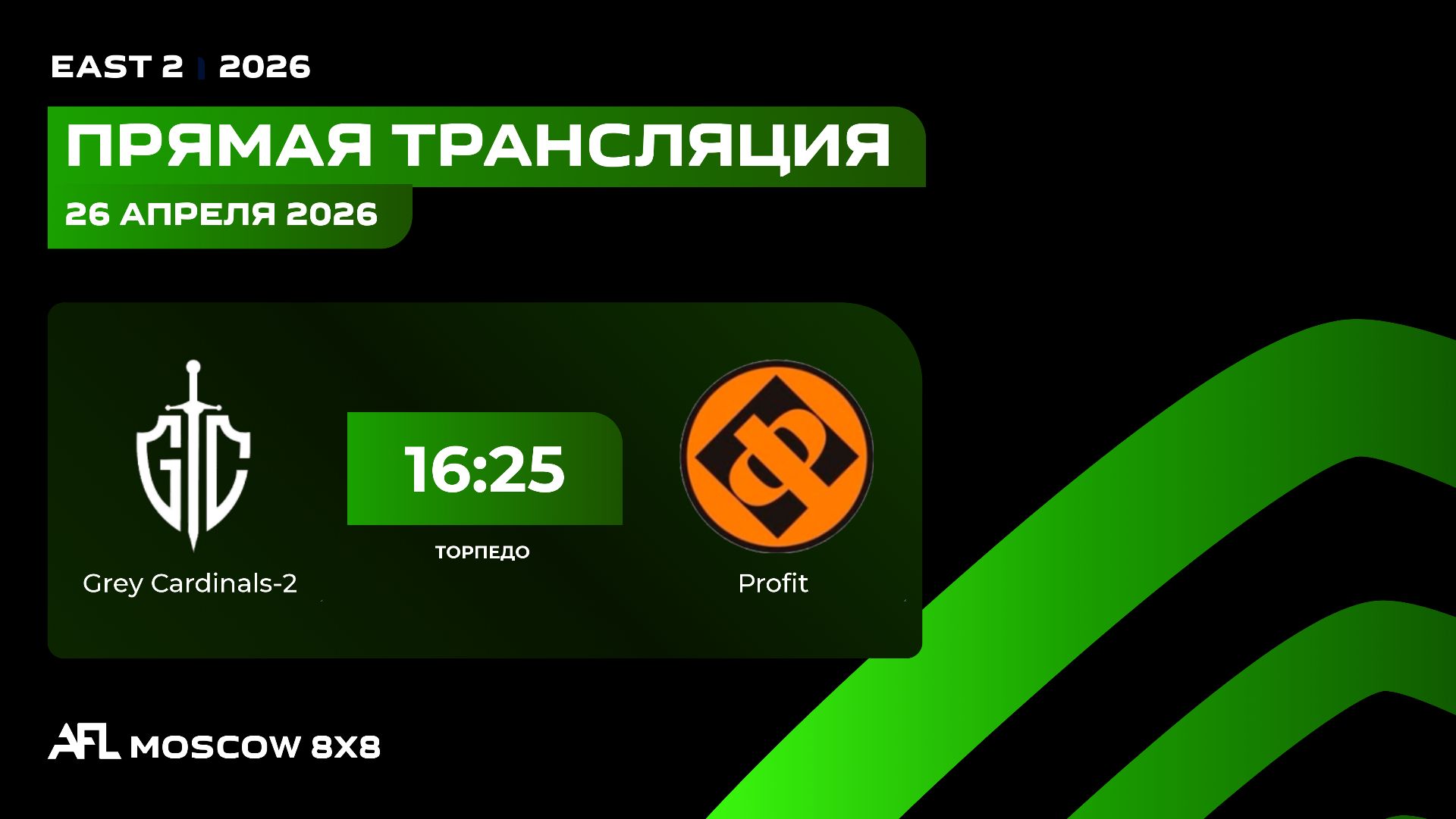AFL26. East 2. Day 3. Grey Cardinals-2  - Profit