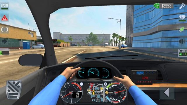Game Taxi Car Simulator Evo Mobile