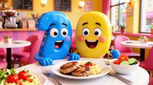 🔎ГДЕ ВСЕ ЦИФРЫ? ОНИ УШЛИ НА ОБЕД?!🍽️ Развивающий и обучающий мультик про цифры