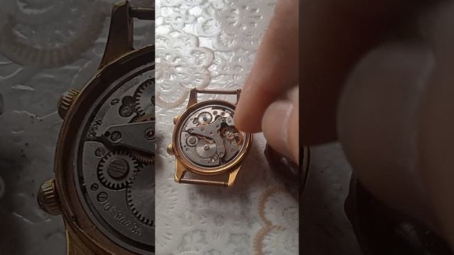 Большой обзор часов Полёт сигнал на механизме 2612.1.Редкие в позолоченном и нейзильберовом корпусах