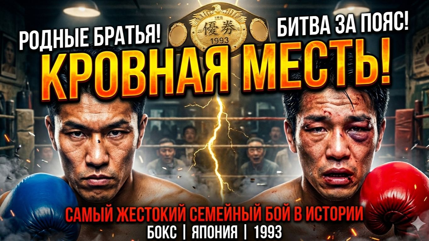 САМЫЙ СТРАННЫЙ БОЙ В БОКСЕ: НОКАУТИРОВАЛ брата и горько заплакал!