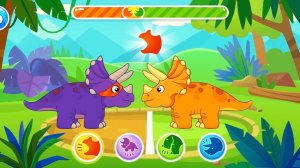 Динозаврик трицератопс