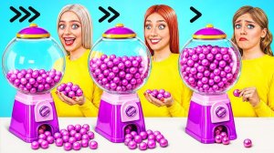 Быстрая Средняя или Медленная Скорость Еды Челлендж # Эпичная Битва с Едой от Bubba DO Challenge