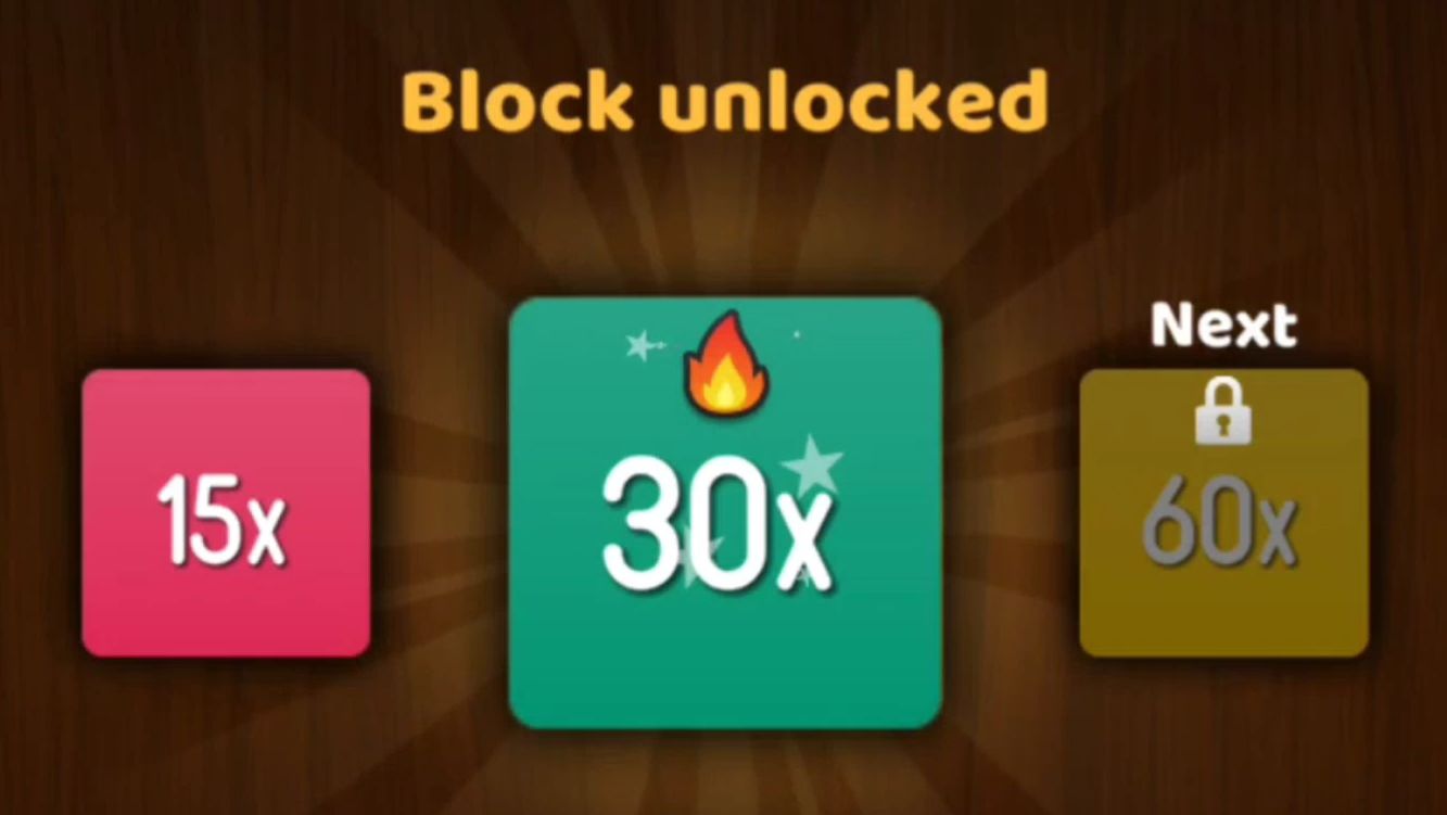 NumBlocks (7x → 15x → 30x)