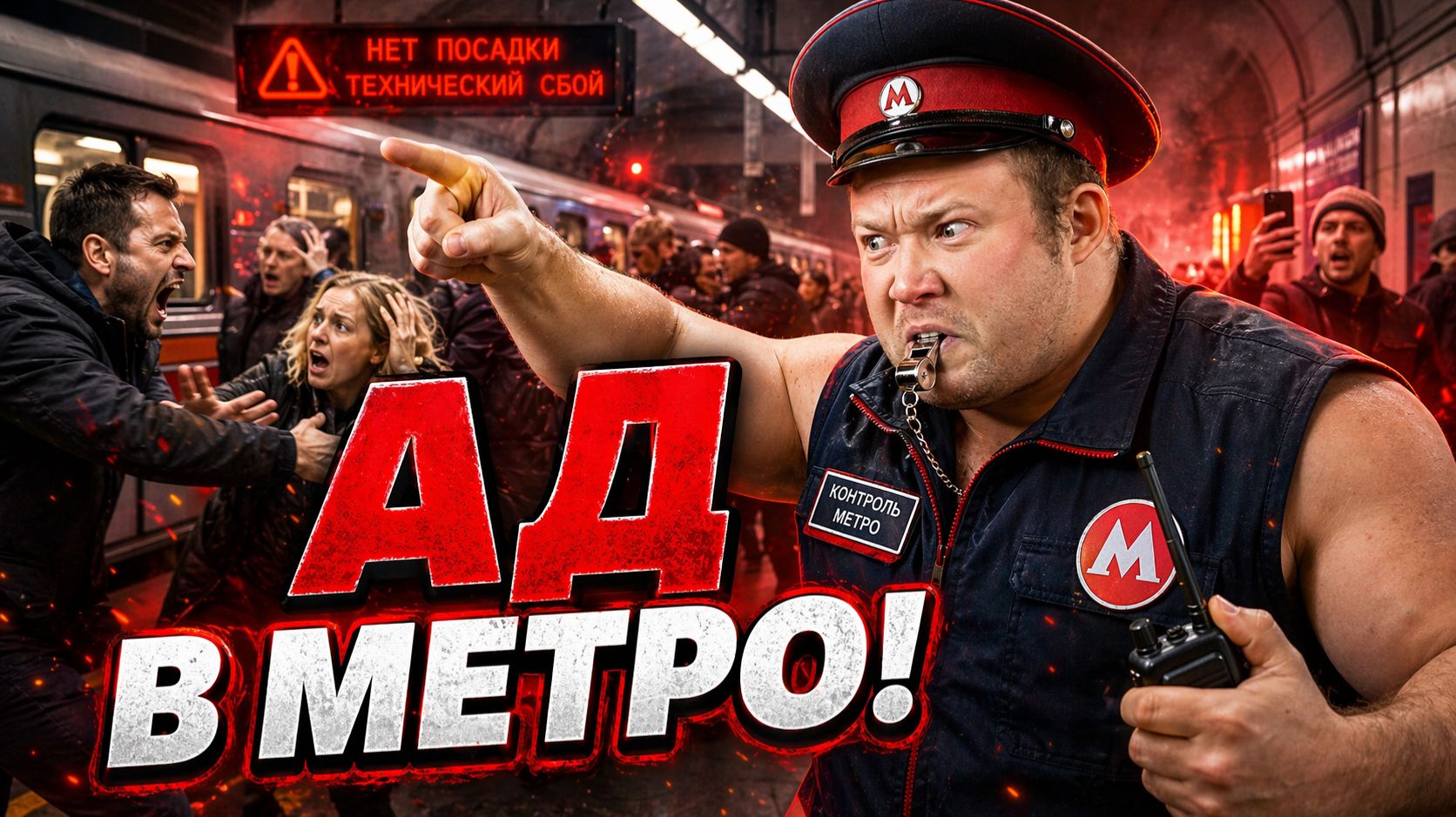 НЕАДЕКВАТЫ В МОСКОВСКОМ МЕТРО: Сборник Позора, Который Взорвал Сеть! Драки, Истерики и Разборки