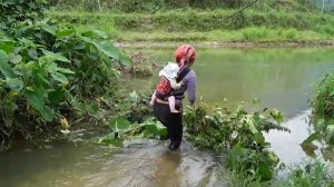 Как поймать гигантскую речную рыбу.