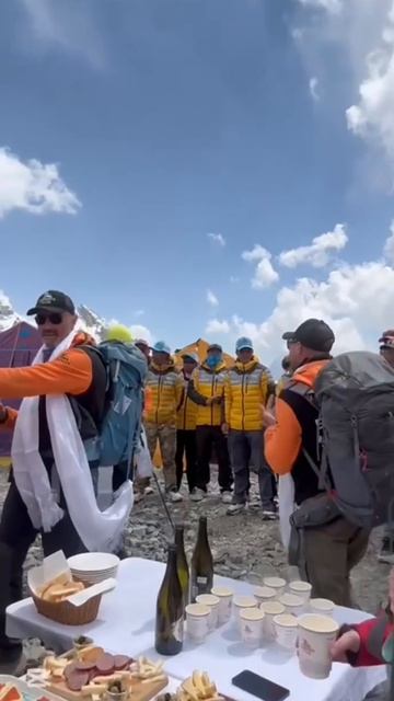 Команда Эверест-26 прибыла в базовый лагерь Эвереста #непал #горы #Эверест #альпинизм #клуб7вершин