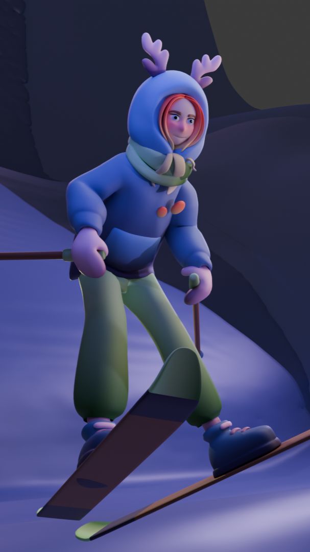 Получился кринж, но нужно что-то выложить(1) #blender #blendercommunity #animation #blenderanimation